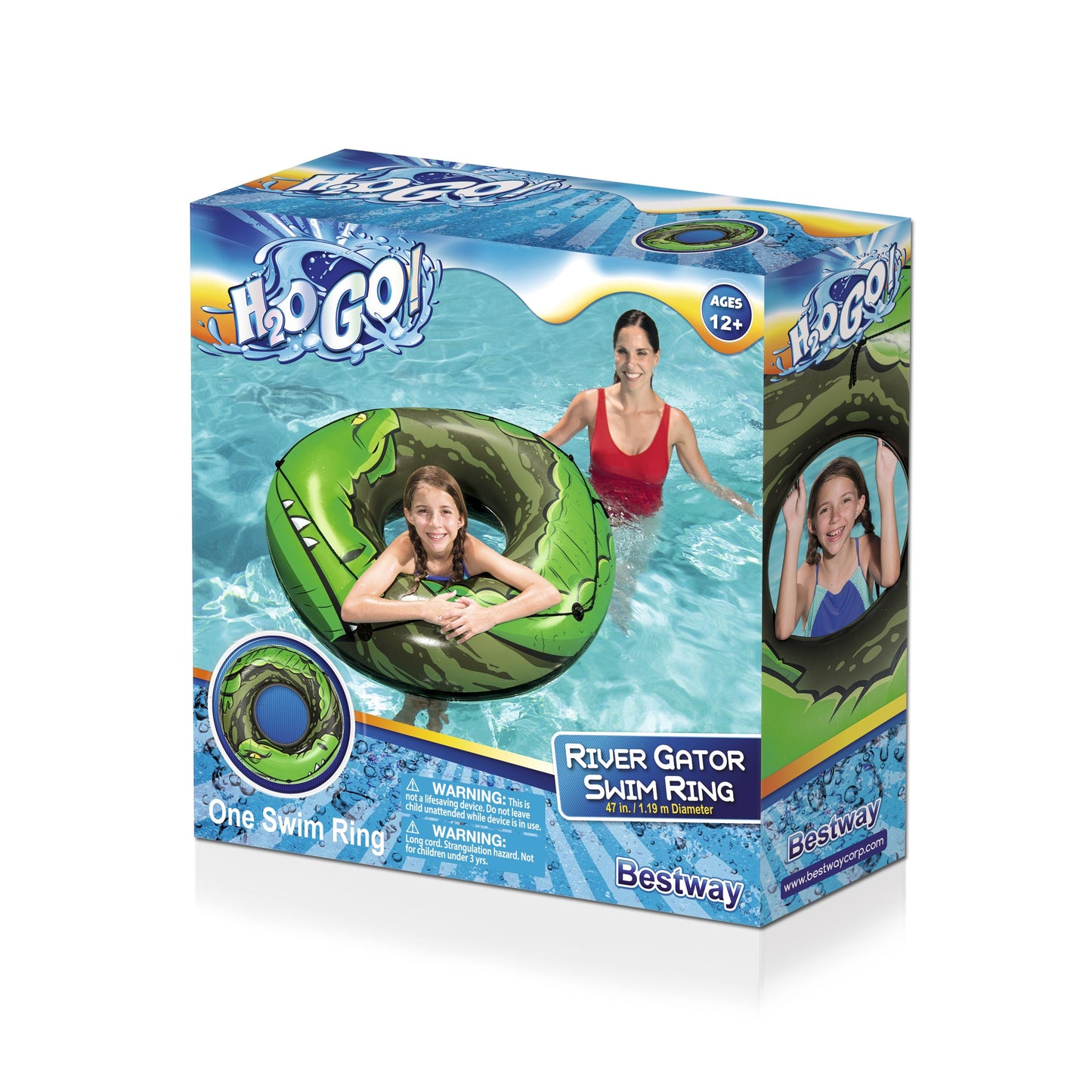 H2OGO! River Gator 42" Inflatable Tube